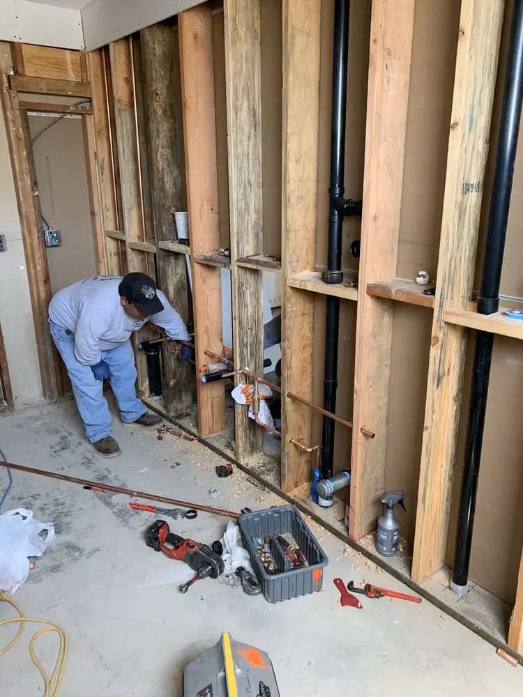 Commercial rough-in plumbing for Commercial Plumbing in Mechanicsburg